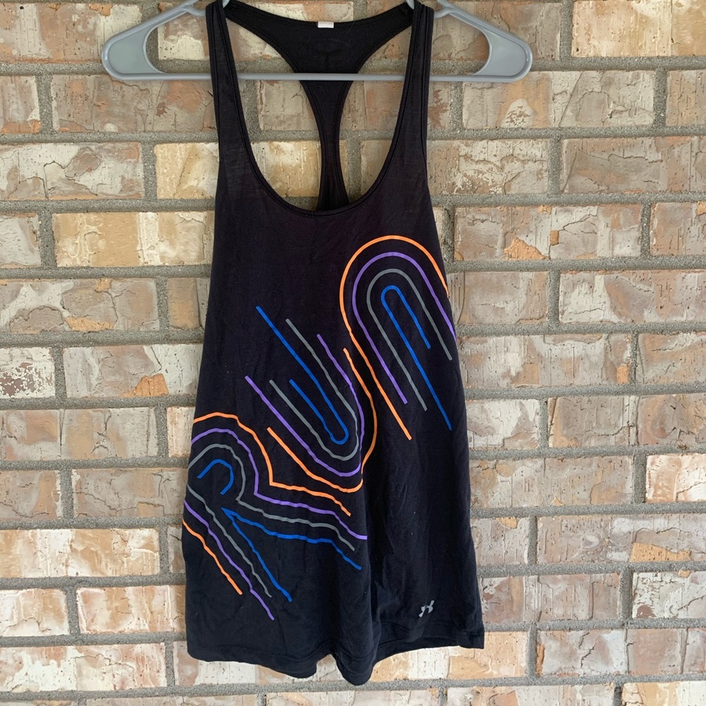 Under armour running tank